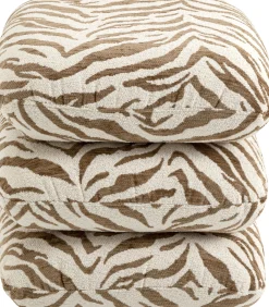 Pufa Pepino Tiger Brown 45x45cm