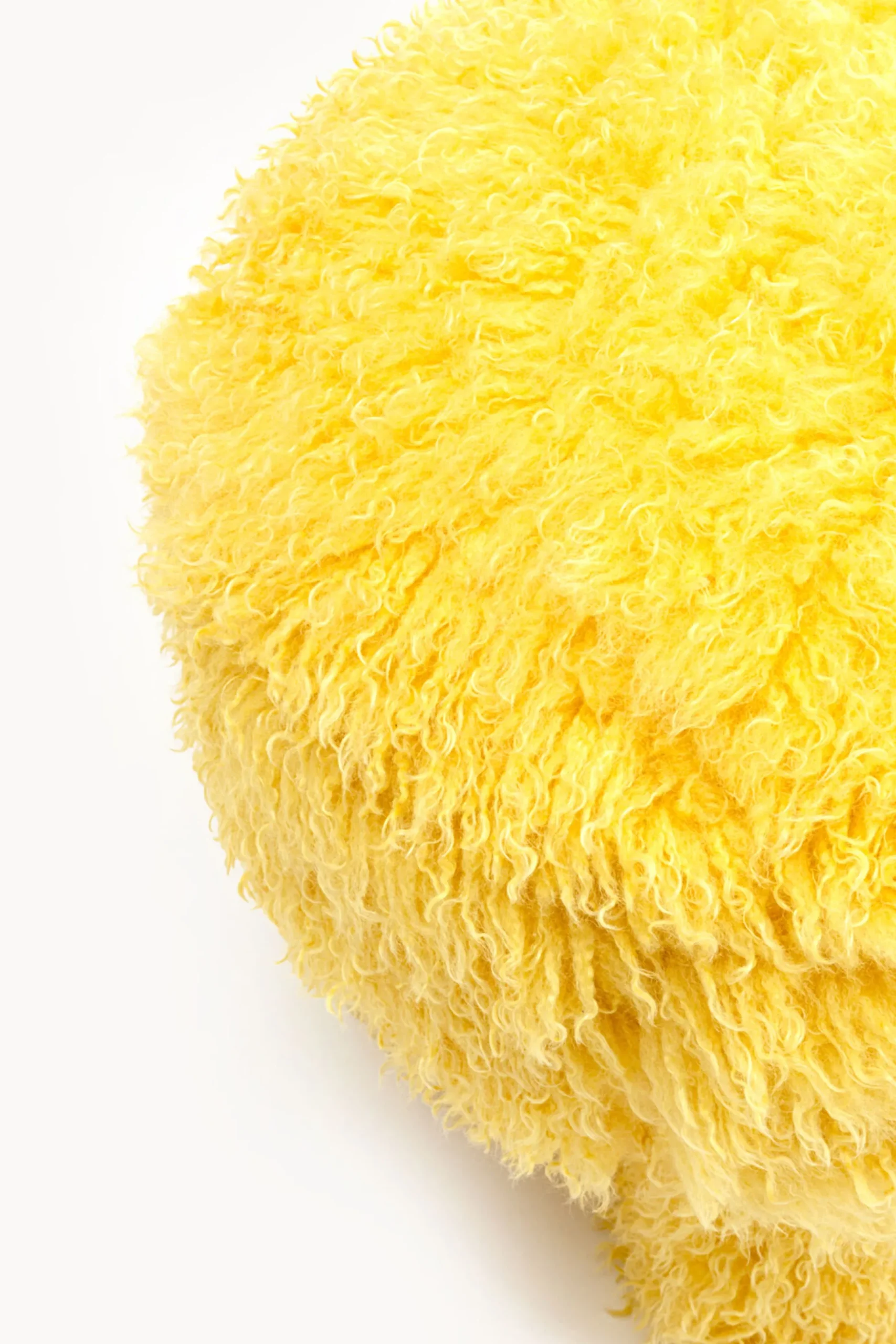 Pufa Plushy żółta