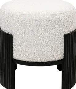 Pufa Samu Czarny Ø43cm