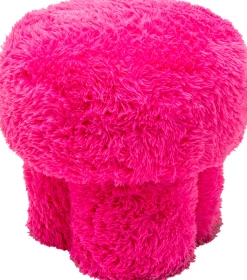 Pufa Softy różowa Ø49cm