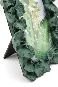 Ramka na zdjęcia Ginkgo Leaf zielona 17x20cm