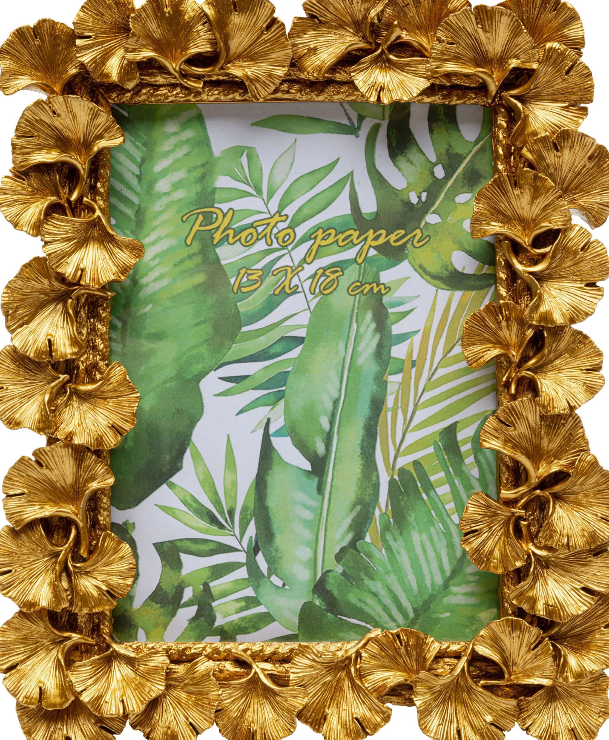 Ramka na zdjęcia Ginkgo Leaf złota 20x24cm