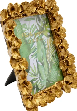 Ramka na zdjęcia Ginkgo Leaf złota 20x24cm