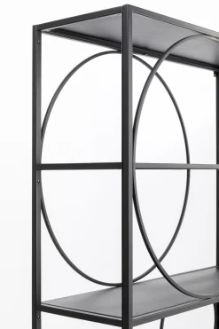 Regał Circle 100x200 cm czarny