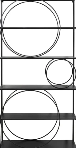 Regał Circle 100x200 cm czarny