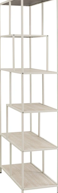 Regał Loftie greige 77x185cm