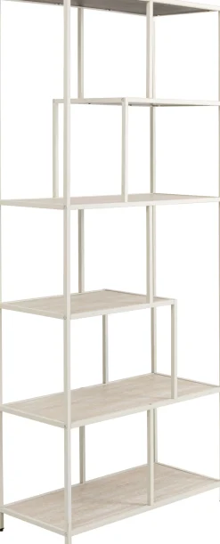 Regał Loftie greige 77x185cm