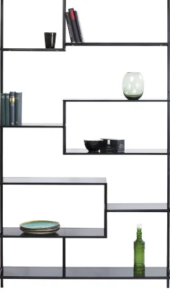 Regał Loft 115x195 cm czarny