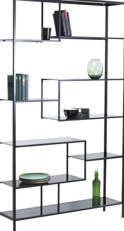 Regał Loft 115x195 cm czarny