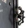 Regał na klucze Key Box 24x31 cm czarno-brązowy