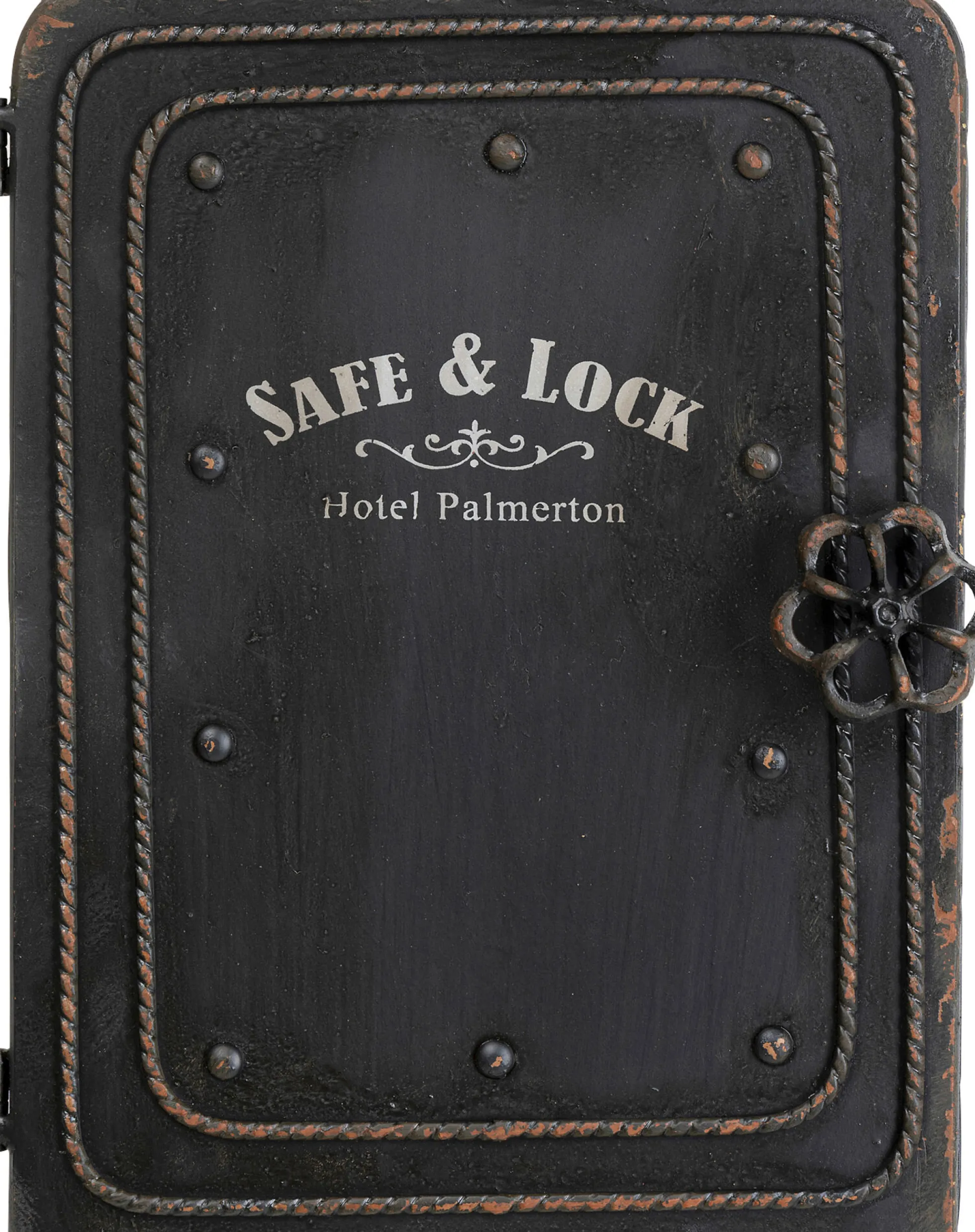 Regał na klucze Key Box 24x31 cm czarno-brązowy