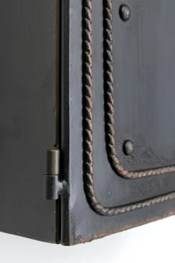 Regał na klucze Key Box 24x31 cm czarno-brązowy