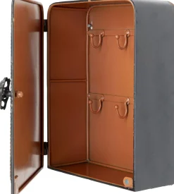 Regał na klucze Key Box 24x31 cm czarno-brązowy