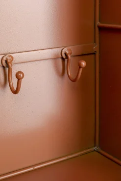 Regał na klucze Key Box 24x31 cm czarno-brązowy