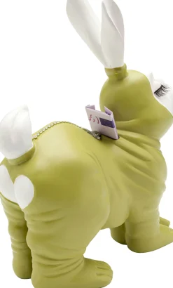Skarbonka Fetish Bunny Sitting limonkowa