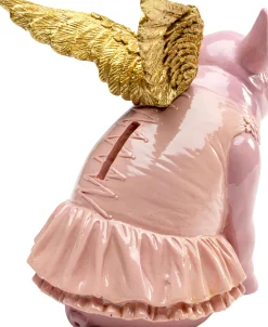 Skarbonka Flying Pig różowa 15cm