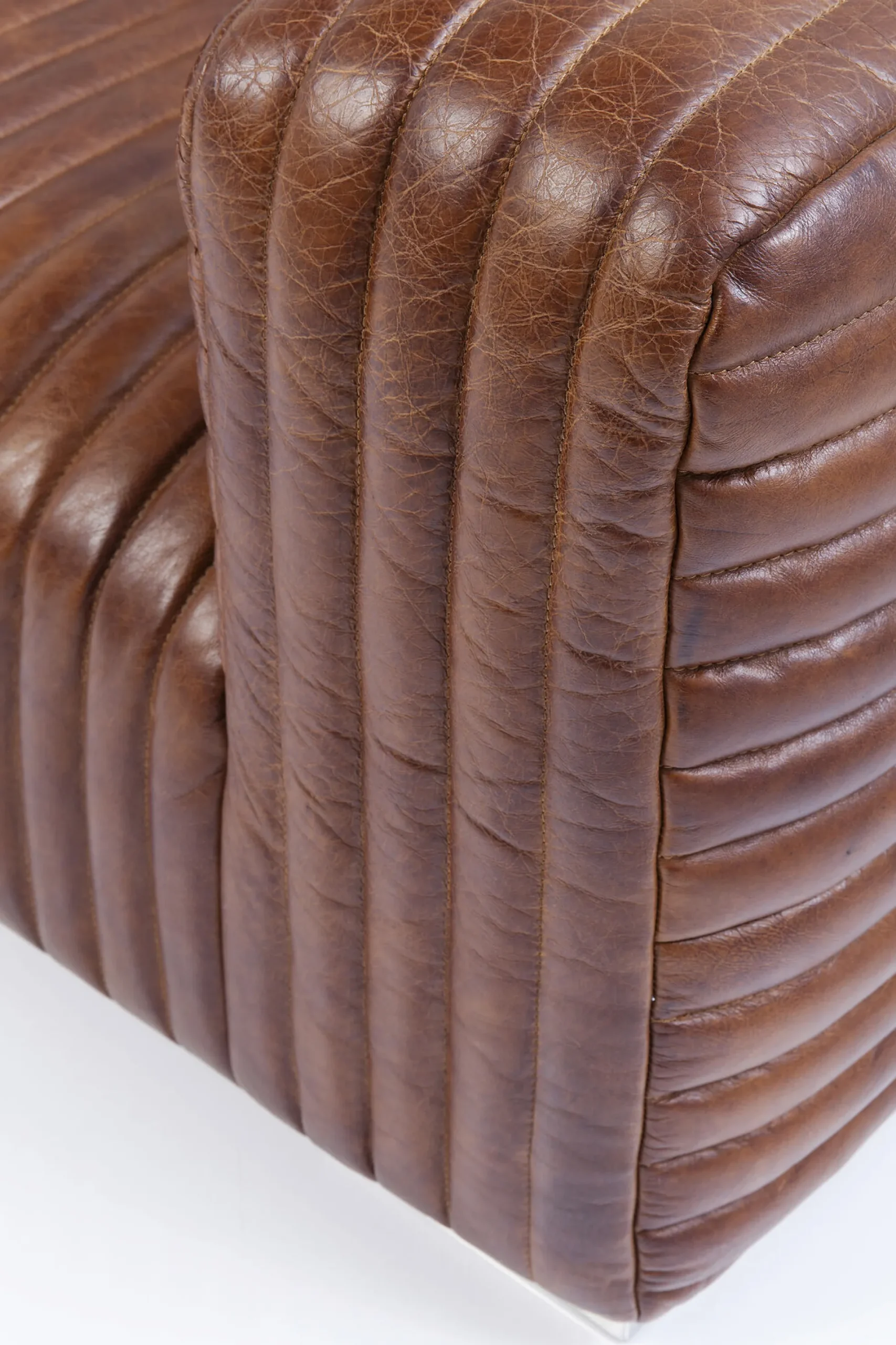 Sofa Malibu 3-os. 226 cm skóra naturalna