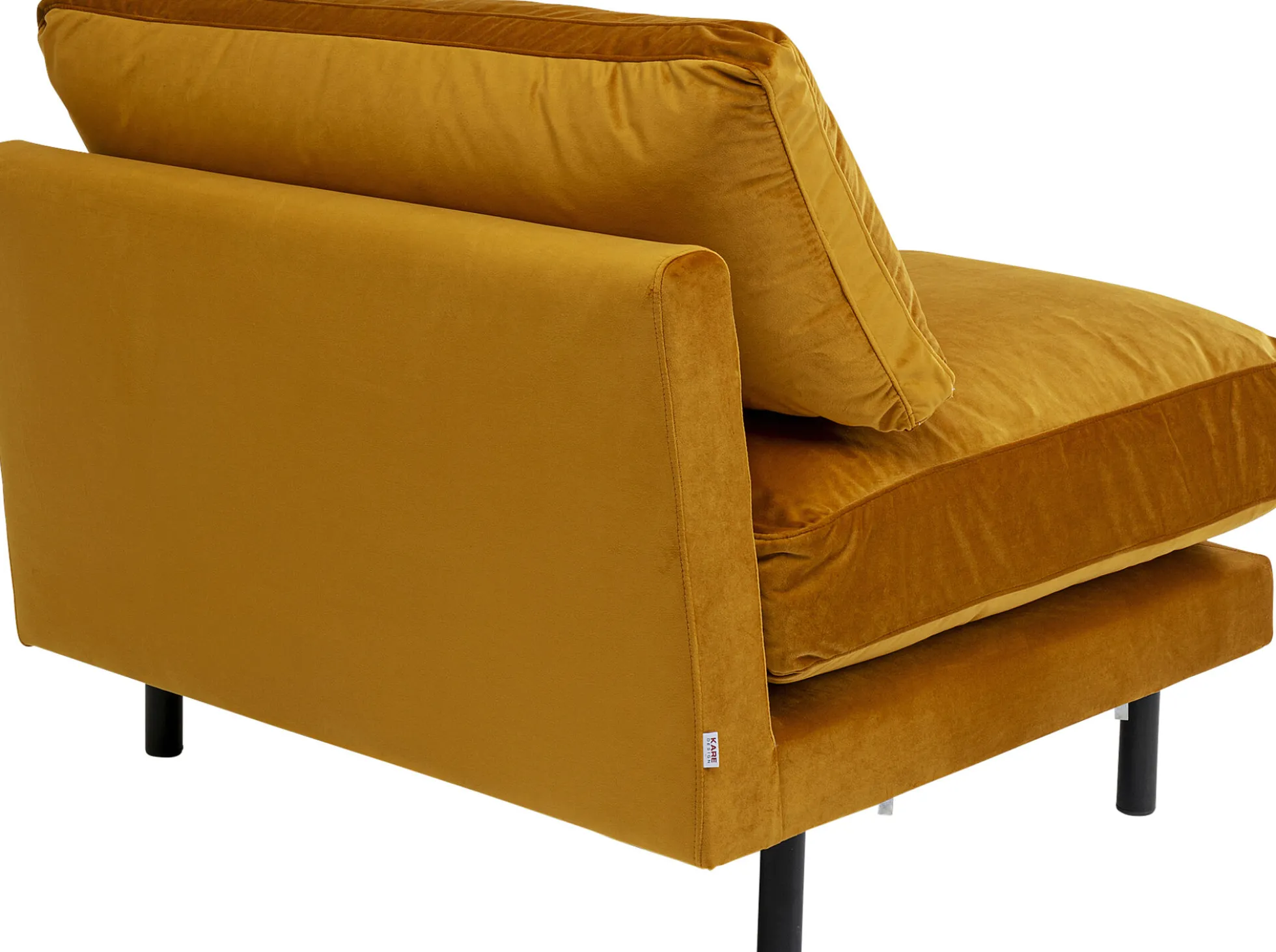 Sofa - moduł Discovery 100x101 cm bursztynowa