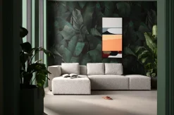 Sofa narożna Infinity Ottomane machiato lewa