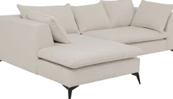 Sofa narożna Jimmy kremowa lewa