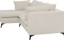 Sofa narożna Jimmy kremowa lewa