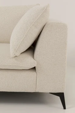 Sofa narożna Jimmy kremowa lewa