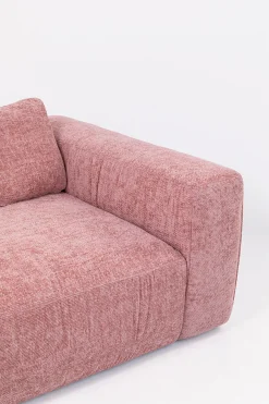 Sofa 3-osobowa Gonzo różowa 236cm