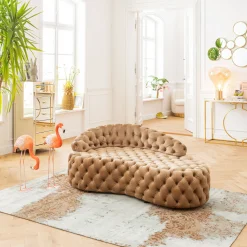Sofa Santa Barbara 162x65 cm beżowa