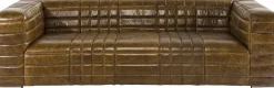 Sofa Square Dance 234x112 cm skóra naturalna