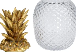 Słoik dekoracyjny Pineapple 16x31 cm transparentny