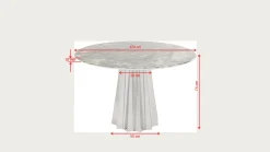 Stół Amora Stone Ø120cm