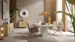 Stół Artistico Marble 160x90 cm biały
