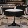 Stół barowy Round ∅60 cm biały