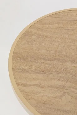 Stół bistro Kaffeehaus Trawertyn Ø60cm