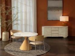 Stół Cono Ceramic Oak Ø120cm