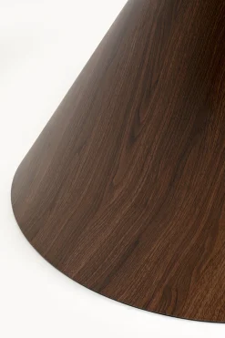 Stół Cono Travertin Walnut Ø120cm