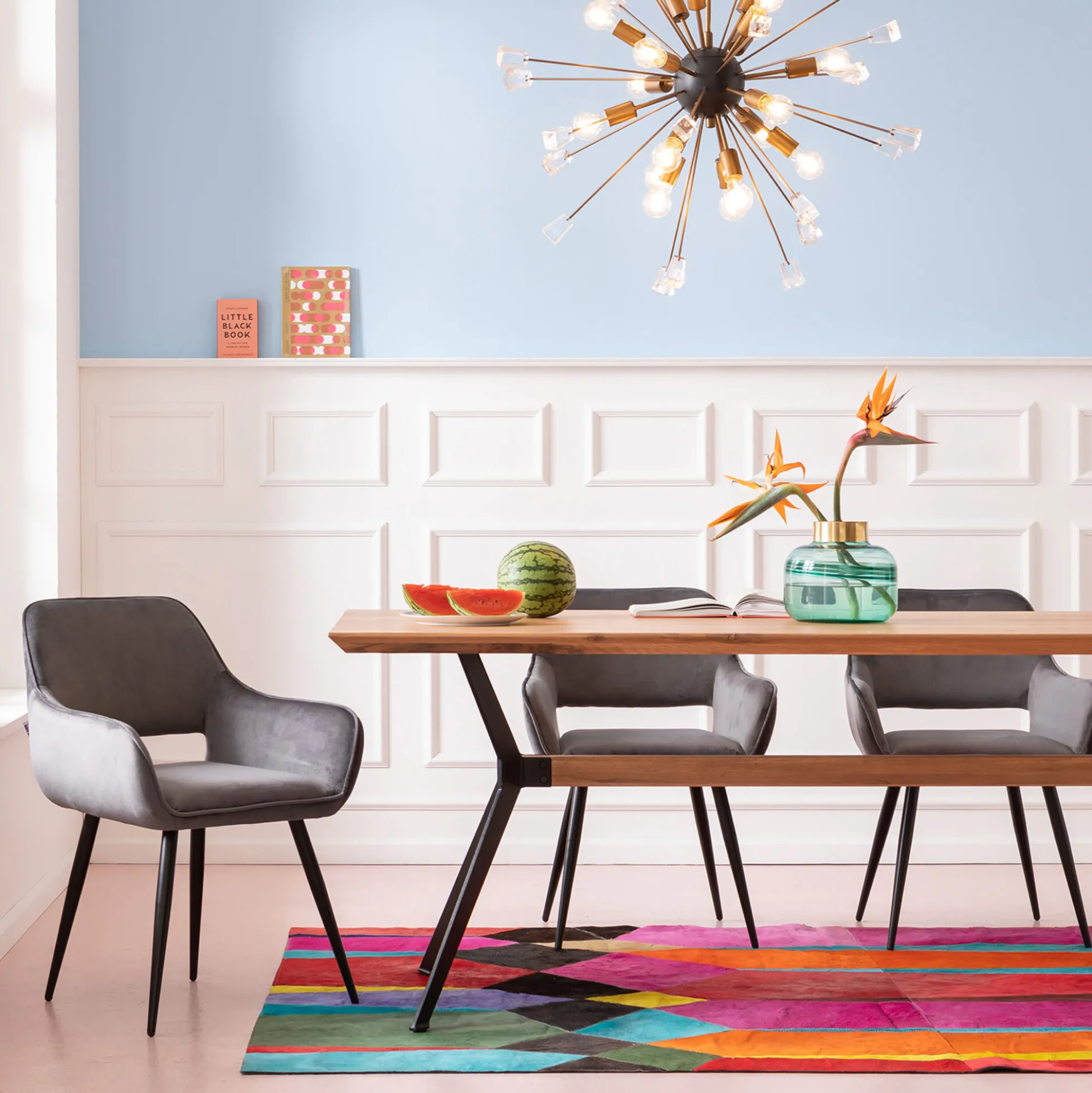Stół Downtown 220x100 cm drewniany