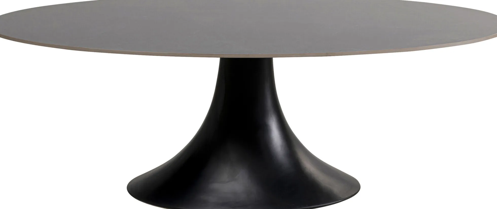 Stół Grande Possibilita 220x120 cm czarny - blat marmur