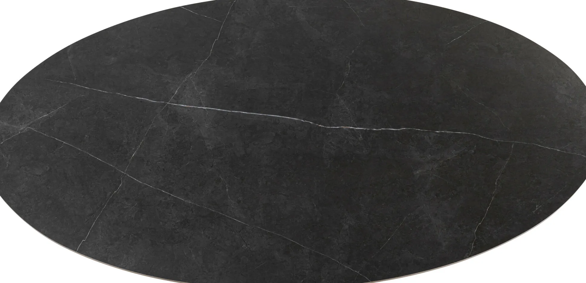 Stół Grande Possibilita 220x120 cm czarny - blat marmur