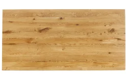Stół Jackie 160x80 cm dąb - nogi chromowe