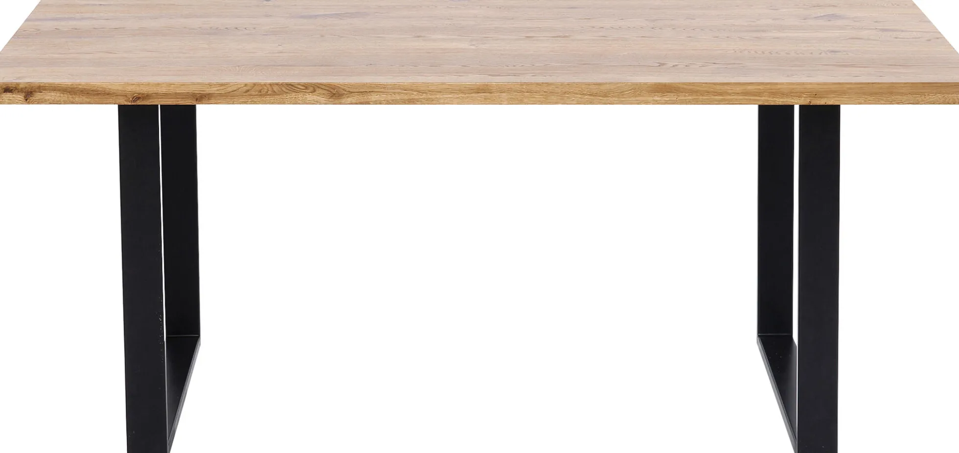 Stół Jackie 160x80 cm dąb - nogi czarne