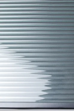 Stół La Gomera 160x80 cm grafitowy - blat szklany