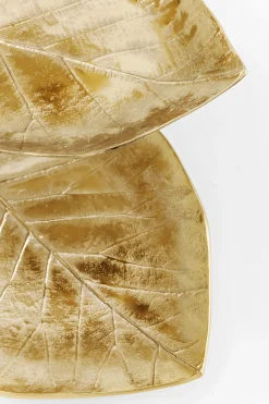 Stojak na biżuterię Leaf 32x46 cm złoty