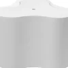 Stolik boczny Lotus biały 35cm