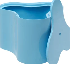 Stolik boczny Lotus jasnoniebieski 30cm