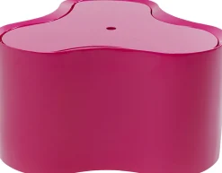 Stolik boczny Lotus różowy 35cm