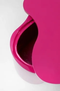 Stolik boczny Lotus różowy 30cm