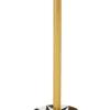 Stolik Domero Star Ø25xH50 cm brązowo-biały