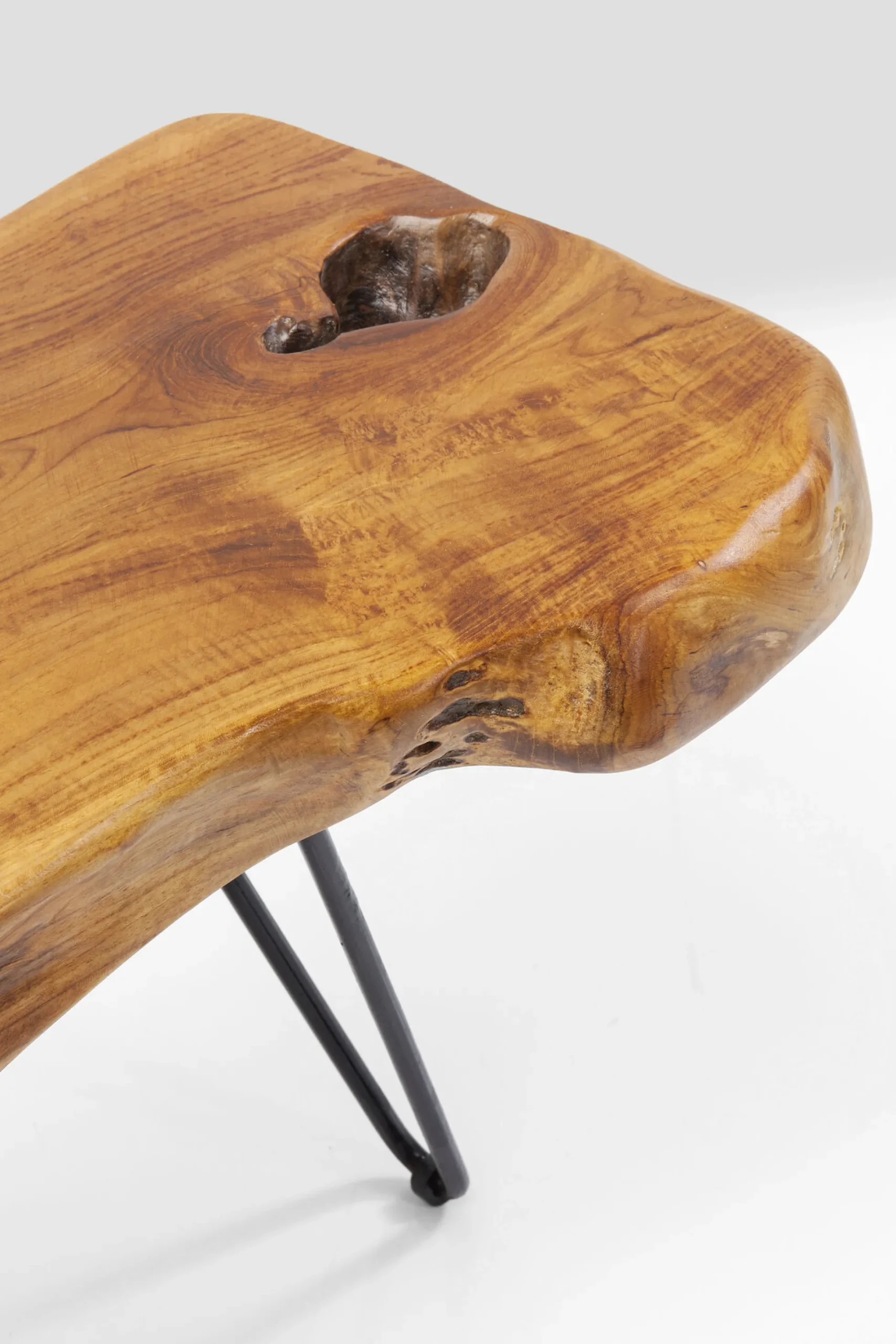 Stolik kawowy Aspen 106x40 cm drewniany