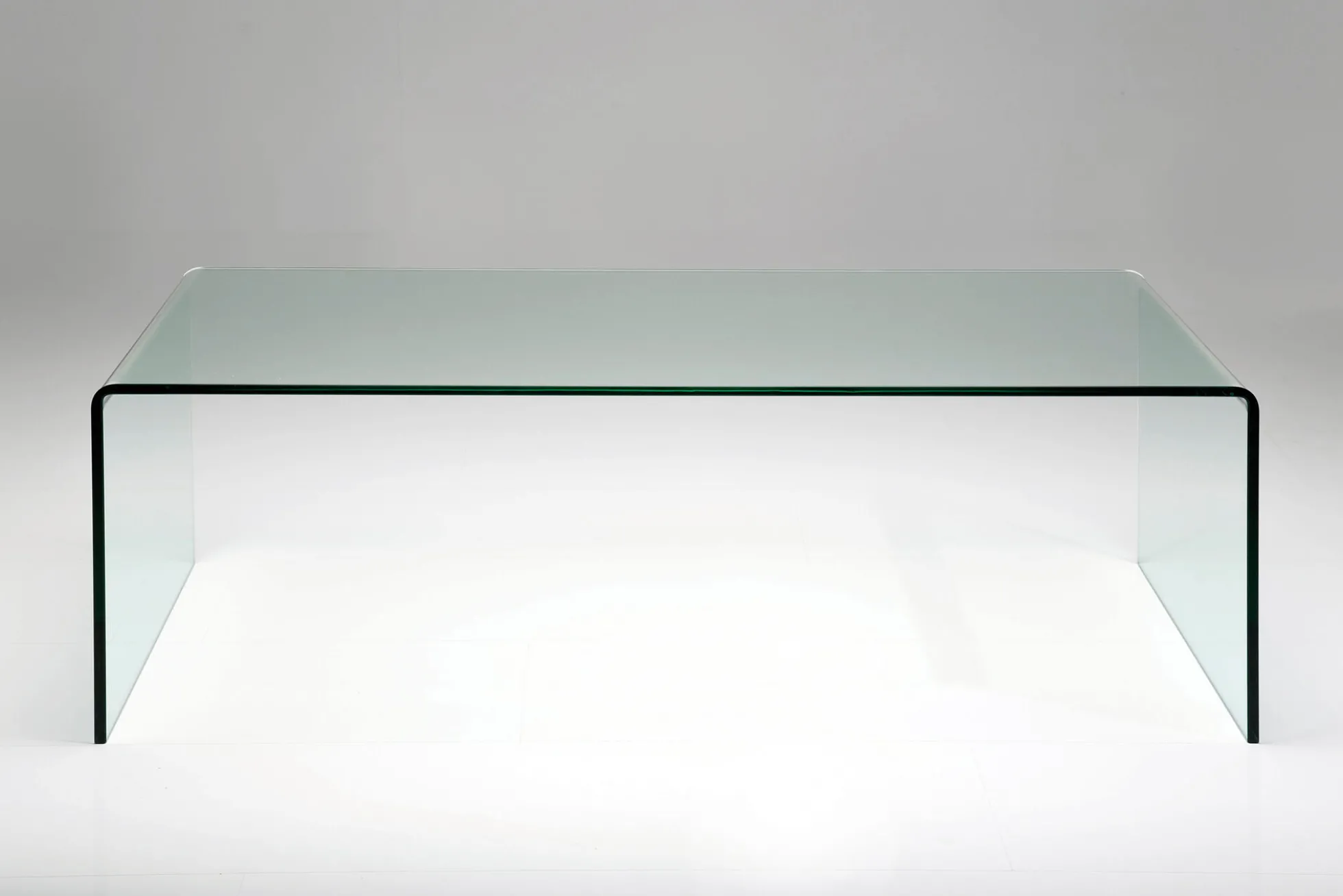Stolik kawowy Clear Club 120x60 cm ciemnoszary transparentny